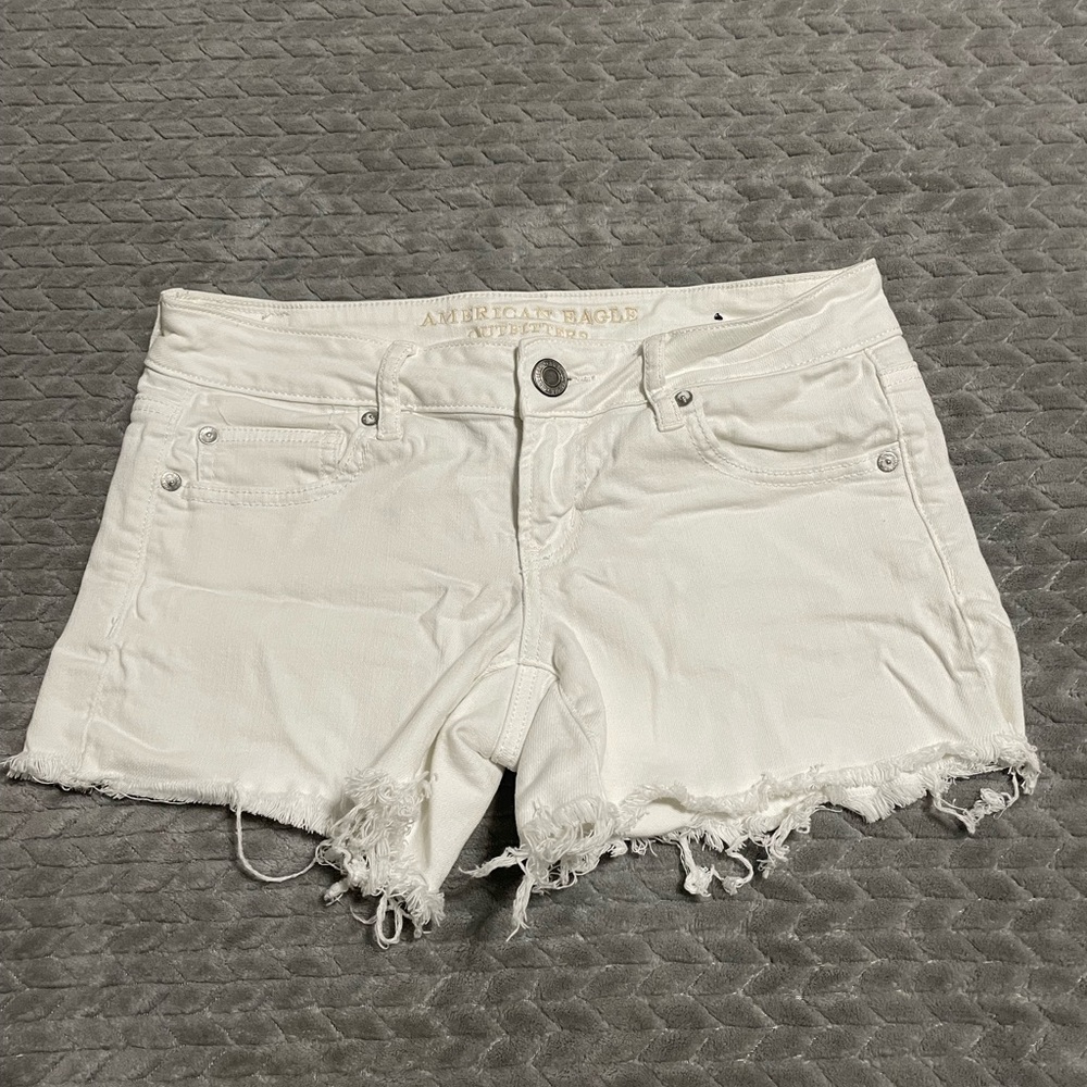 American Eagle Super Low Shortie Jeans